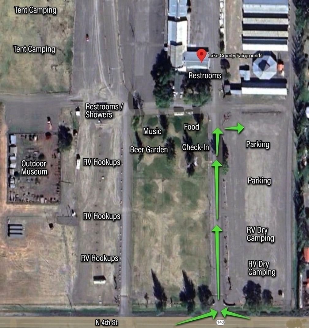 Lake County Fairgrounds Map